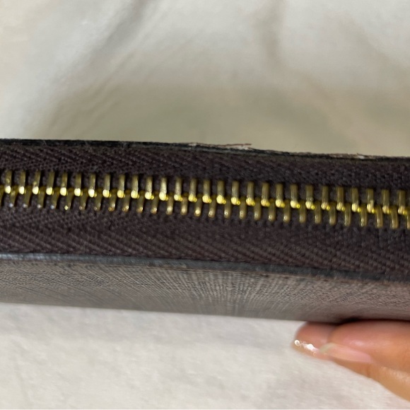 Fendi Brown Zucchino PVC Zippy Long Wallet 🤎 - Picture 9 of 16